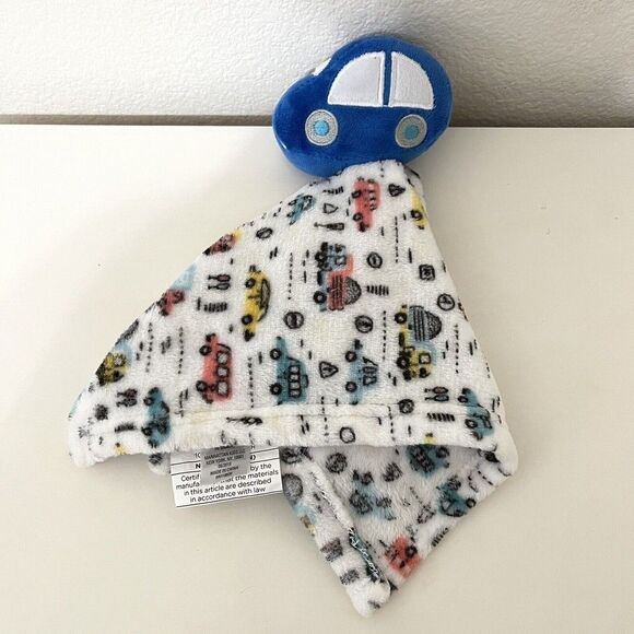 Manhattan Kids Cars Security Blanket Lovey Lovie Taxi Diesel Trucks - Picture 1 of 8
